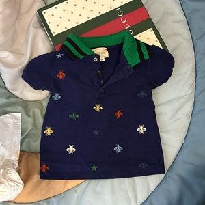 Gucci shirt 12 months cotton